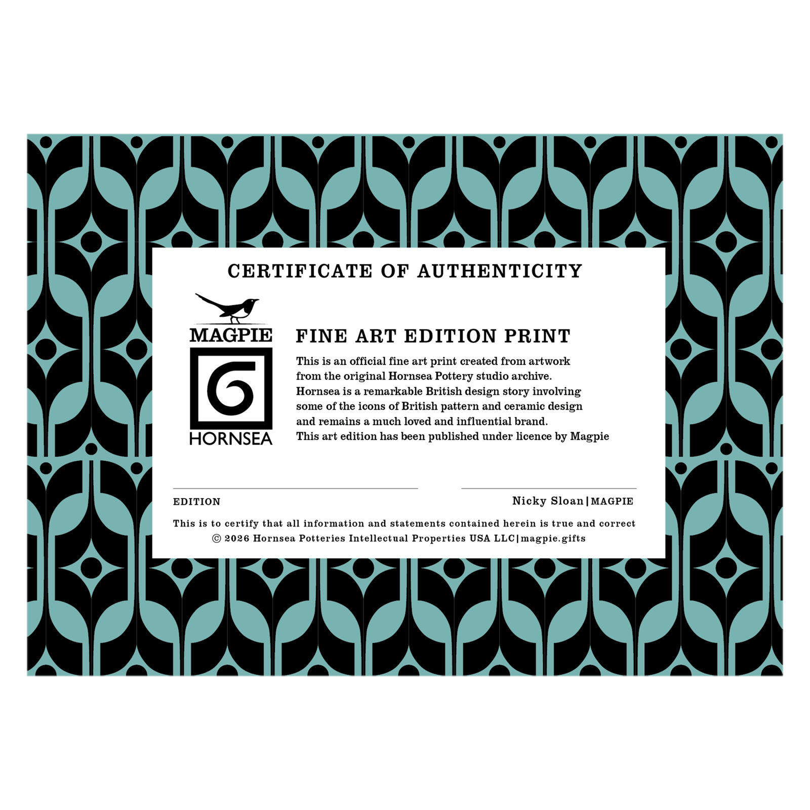 Hornsea Elephant Framed Print Pink