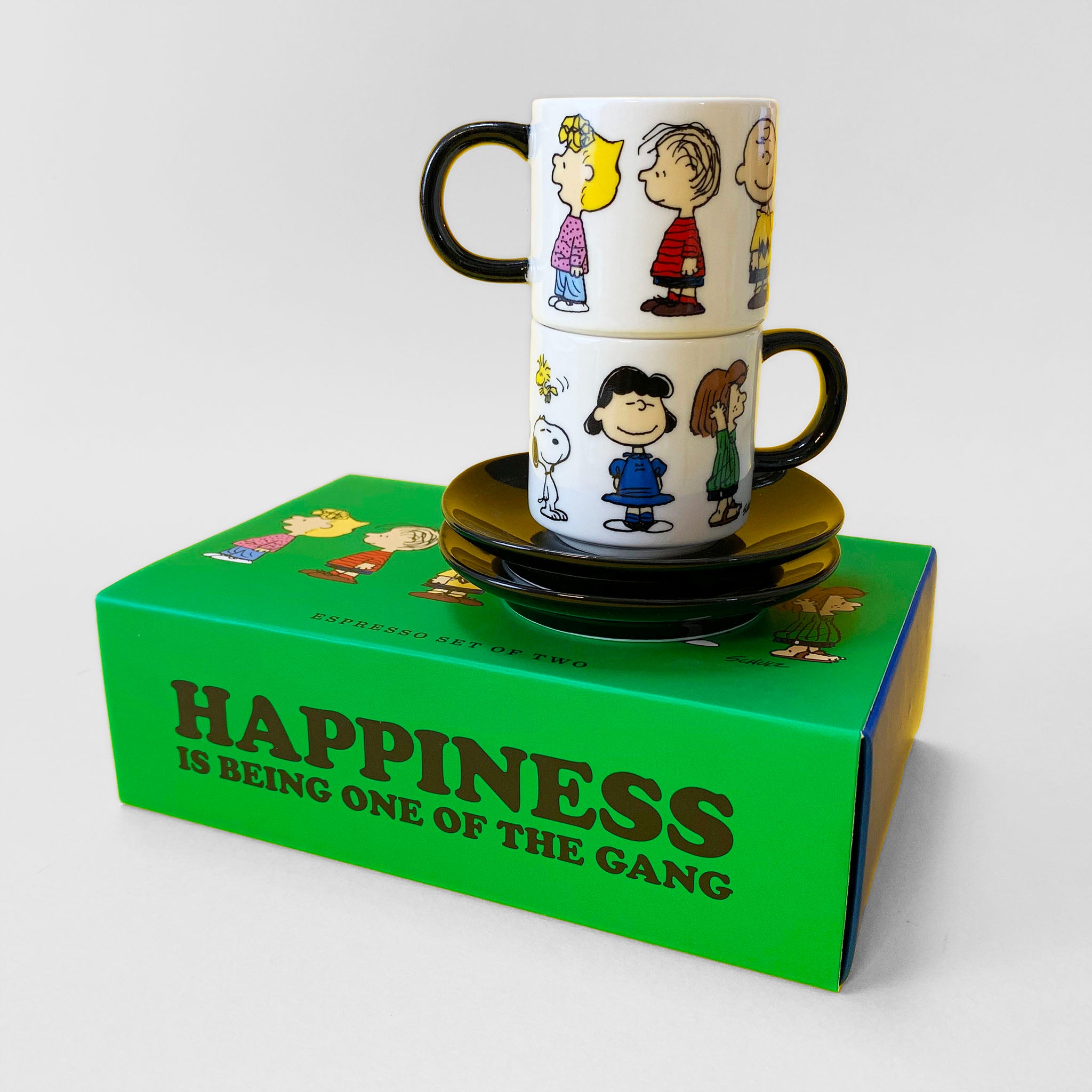 Peanuts Gang Espresso Set