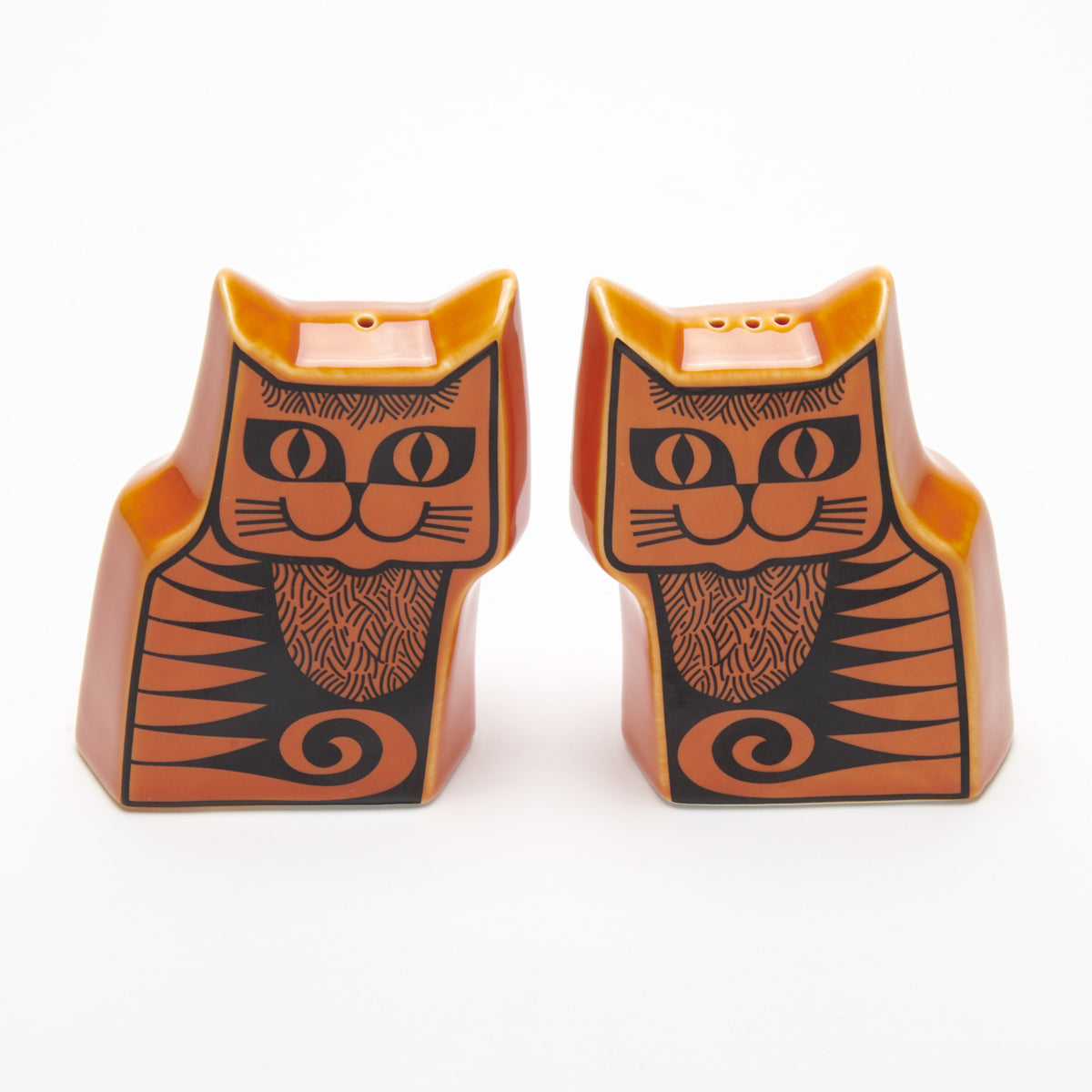 Magpie x Hornsea - Cat Cruet Set - Orange – MAGPIE