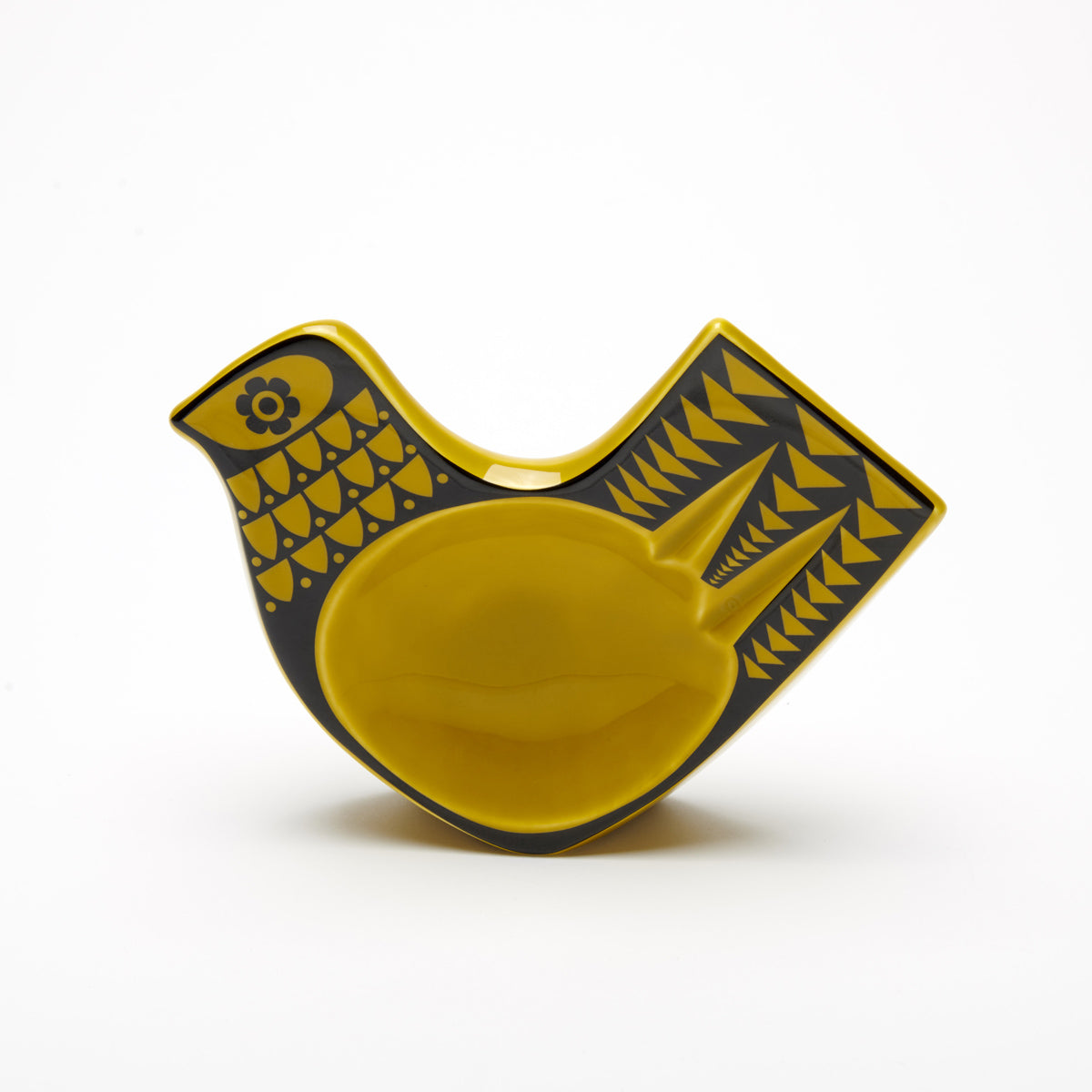 Magpie x Hornsea Bird Dish small - Chartreuse