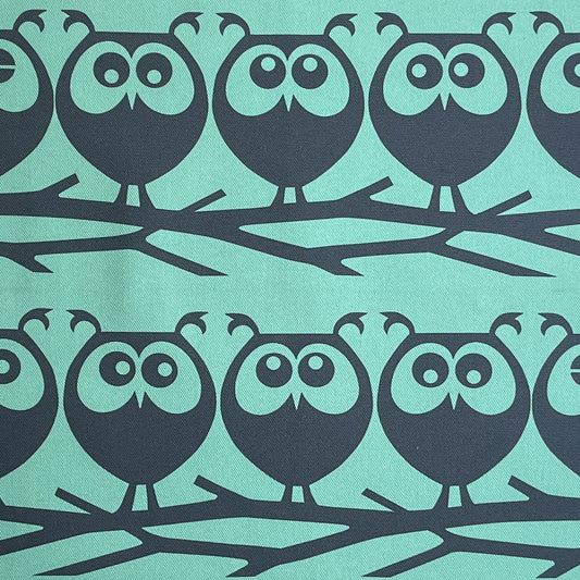 Magpie x Hornsea Owls on Branch Tea Towel