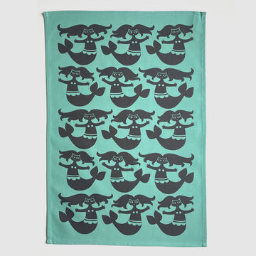 Magpie x Hornsea Mermaid Tea Towel