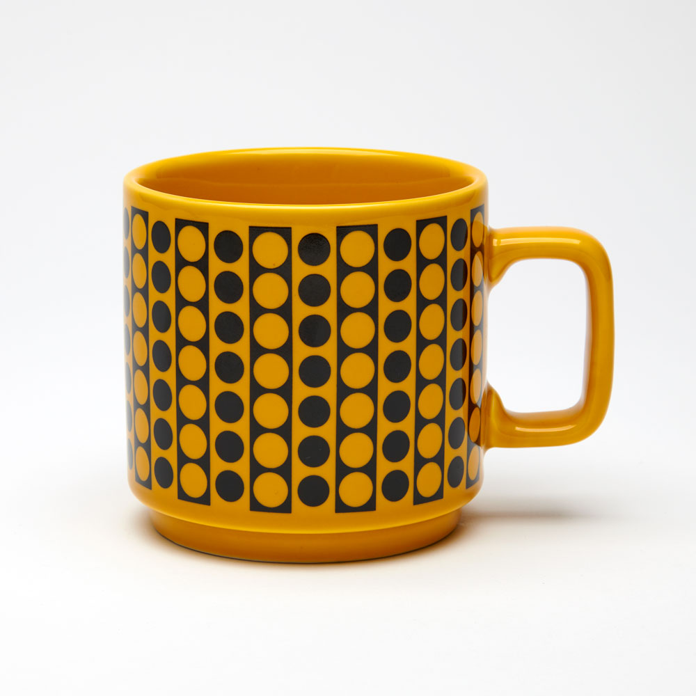 Magpie x Hornsea Mug - Circles Yellow