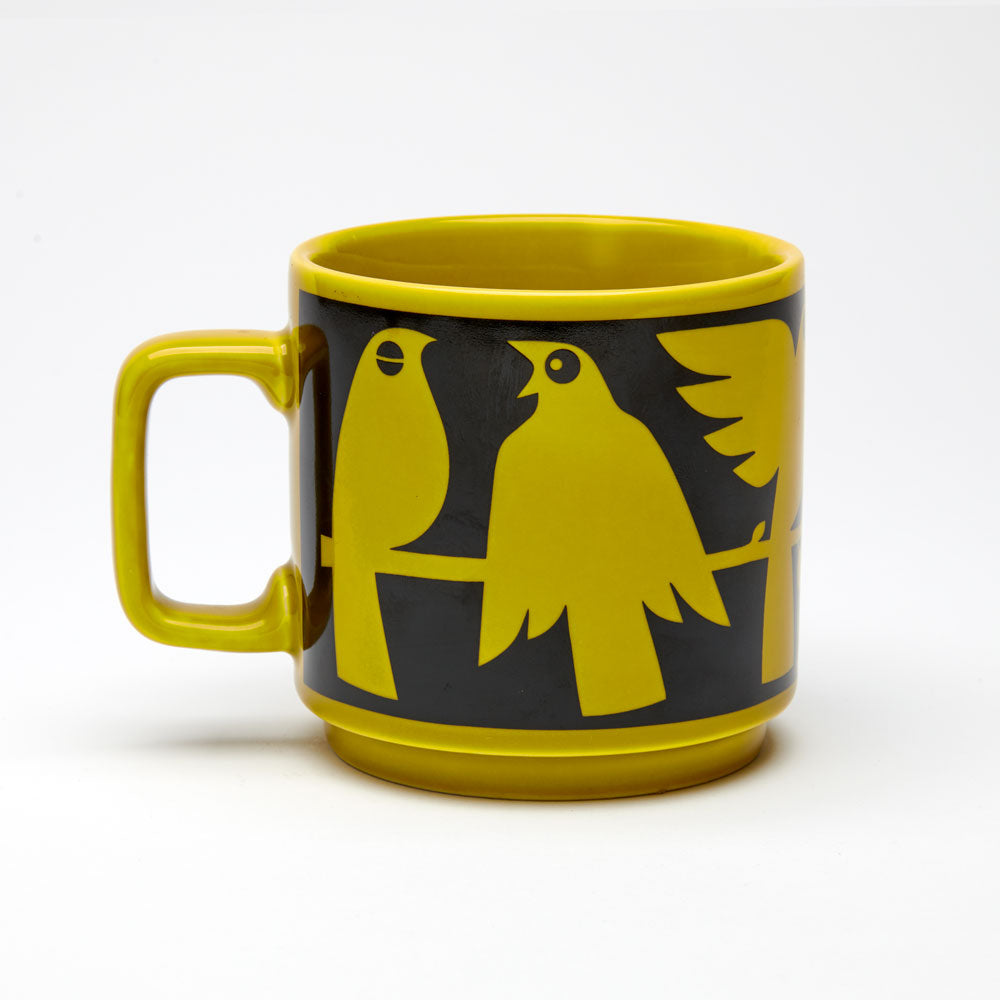Magpie x Hornsea Mug - Birds Chartreuse – MAGPIE