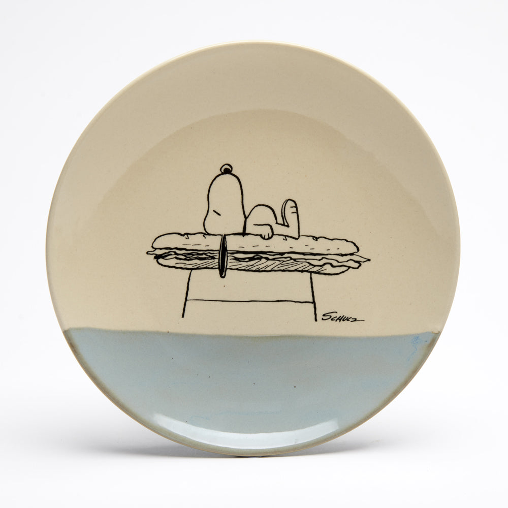 Peanuts Stoneware Platter Sando