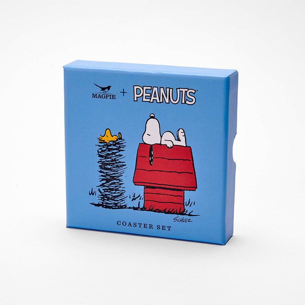 Peanuts Snoopy & Woodstock Coasters