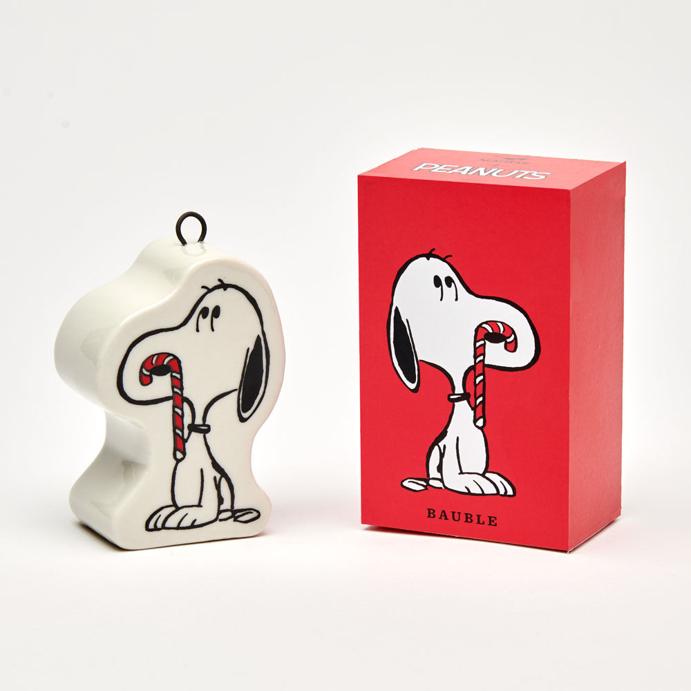 Peanuts Bauble Candy Cane