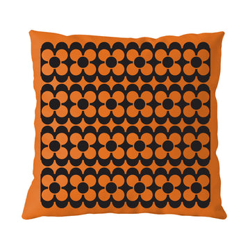 Magpie x Hornsea Cushion Repeat Flower - Orange